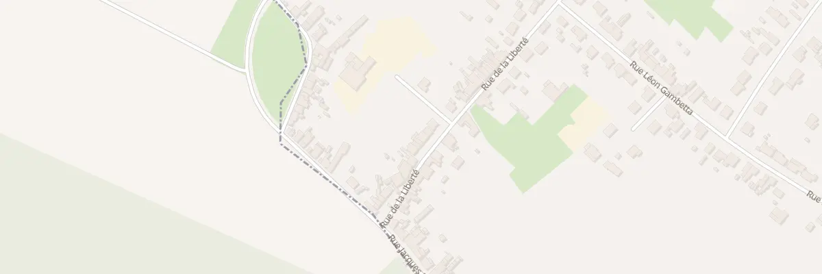 Plan du 21 Rue de la Liberté à Fresnes-sur-Escaut