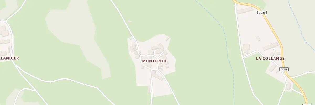 Plan du 5130 Montcriol à Tours-sur-Meymont