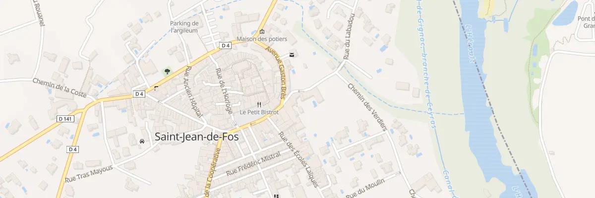 Plan du 4 Rue du Labadou à Saint-Jean-de-Fos