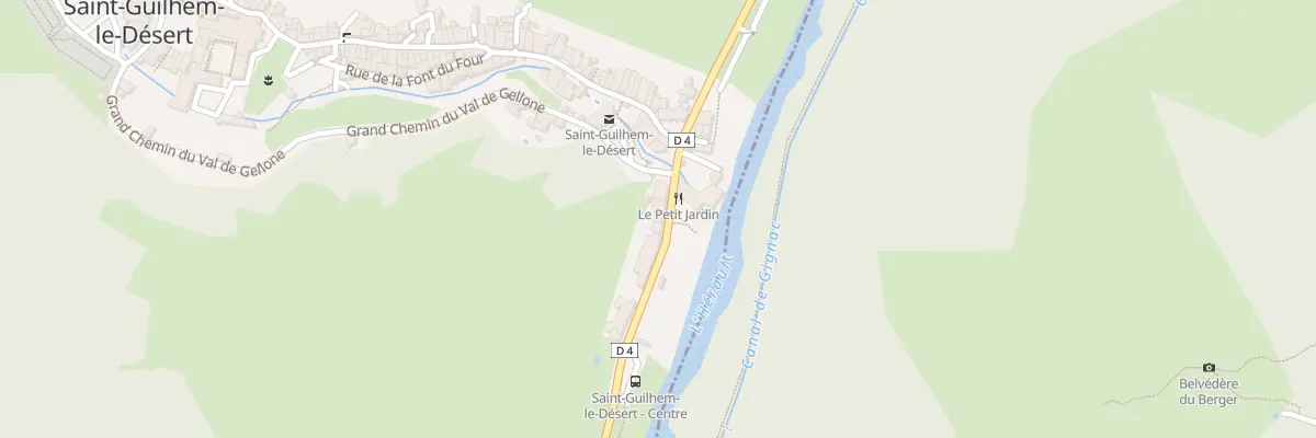Plan du 6 Av St Benoit d’Aniane à Saint-Guilhem-le-Désert