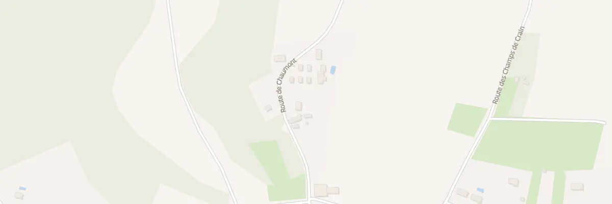 Plan du 9001 Rte de Chaumont à Crain