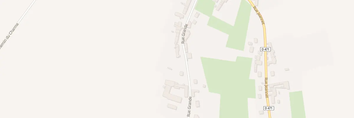 Plan du 38 Rue Grande à Fresnes-en-Tardenois