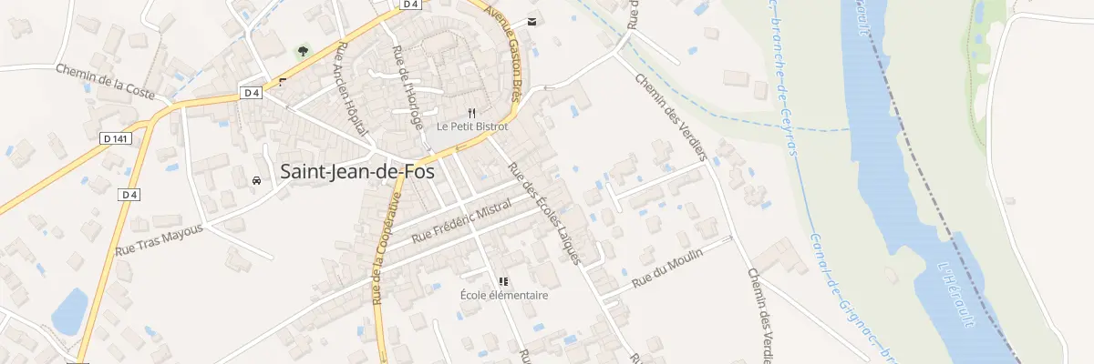Plan du 15 Rue des Ecoles Laïques à Saint-Jean-de-Fos