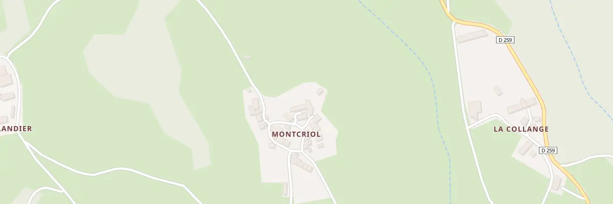 Plan du 5151 Montcriol à Tours-sur-Meymont