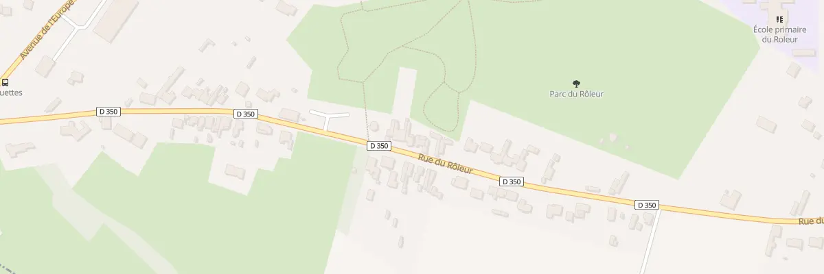 Plan du 869 Rue du Rôleur à Saint-Saulve