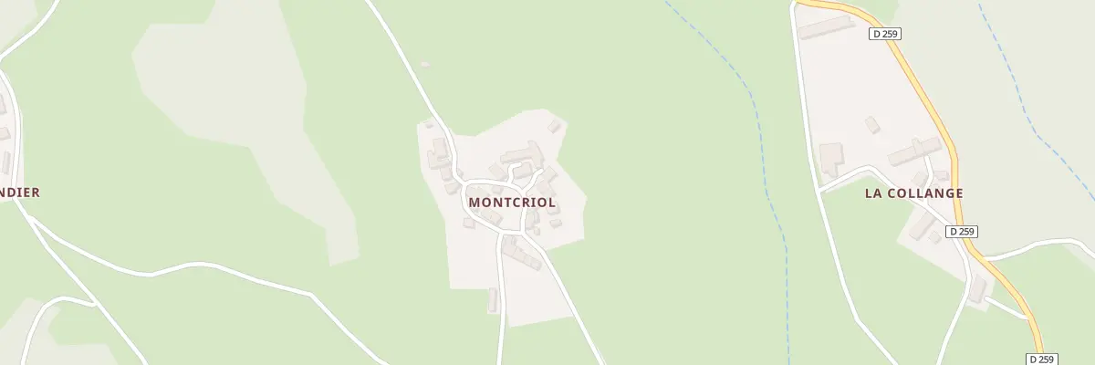 Plan du 5153 Montcriol à Tours-sur-Meymont