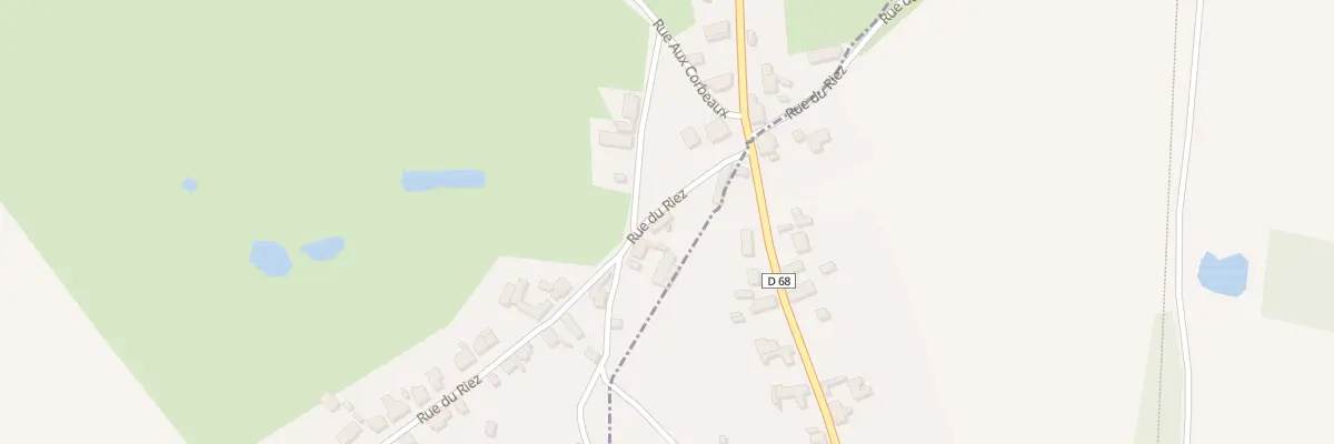 Plan du 1 Rue du Riez à Petit-Verly