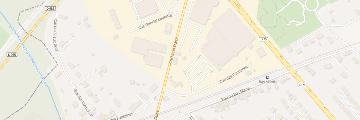 Plan du 192 Rue Henri Durre à Saint-Saulve