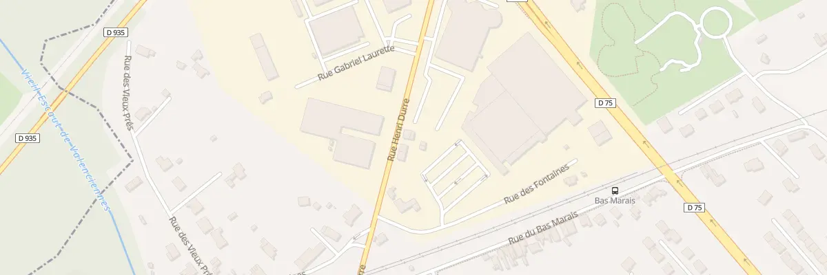 Plan du 194 Rue Henri Durre à Saint-Saulve