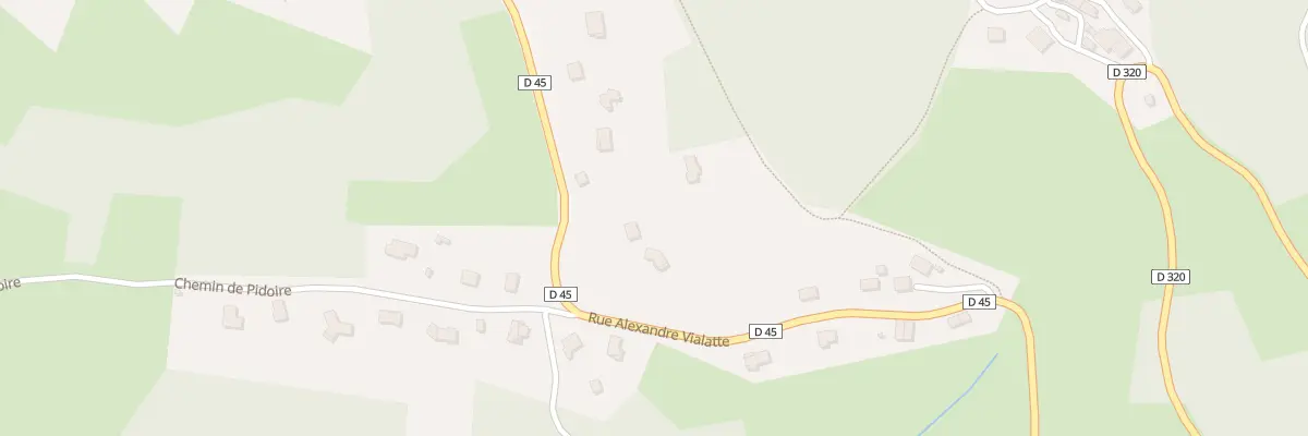 Plan du 14 Rue Alexandre Vialatte à Escoutoux