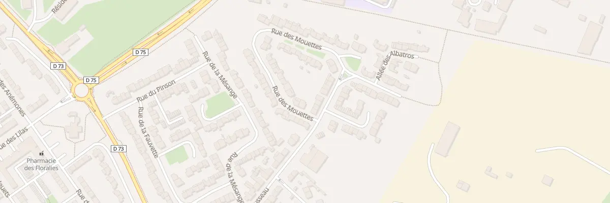 Plan du 1 Rue des Mouettes à Marly