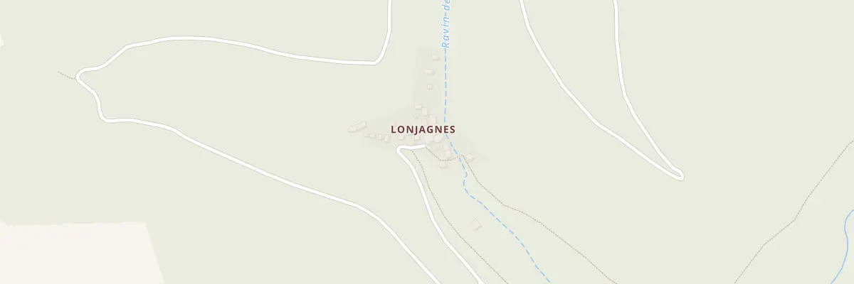 Plan du 5519 Lonjagnes à Ispagnac