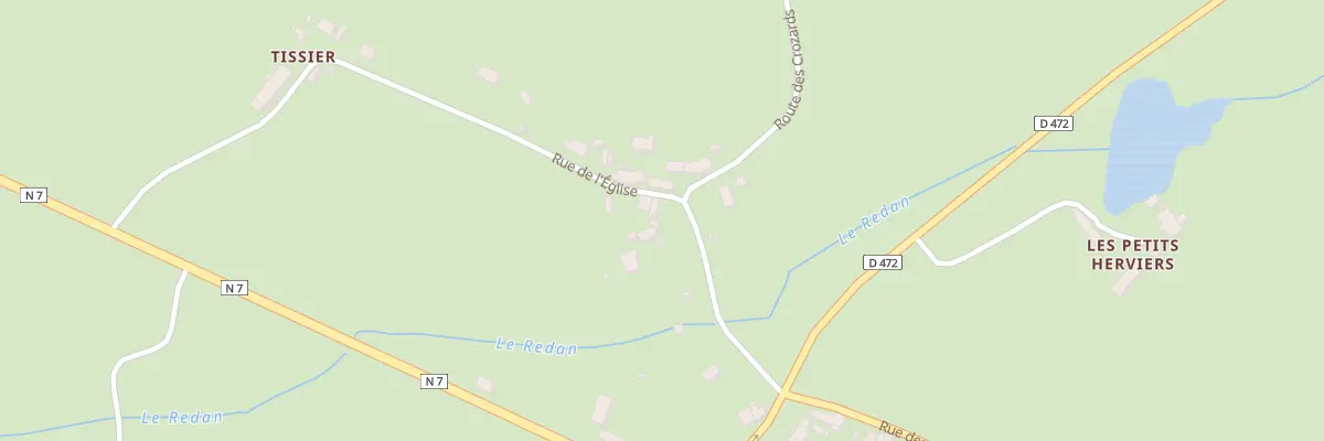 Plan du 3 Rue de l’Eglise à Périgny