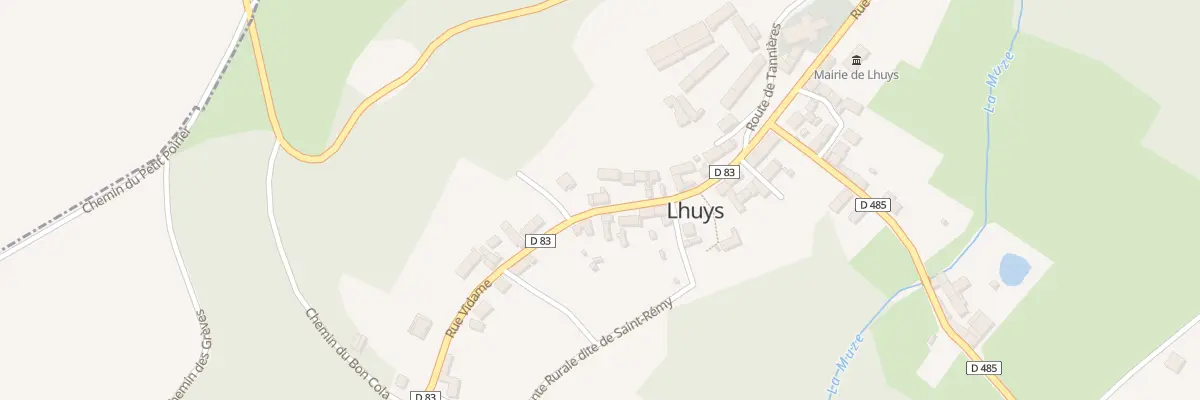 Plan du 22 Rue Vidame à Lhuys