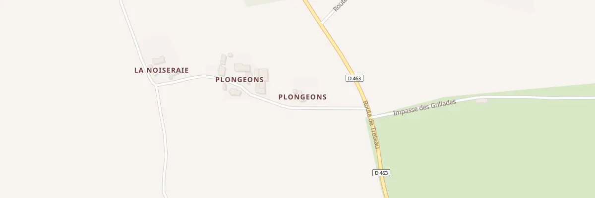 Plan du 5105 Les Plongeons à Cindré