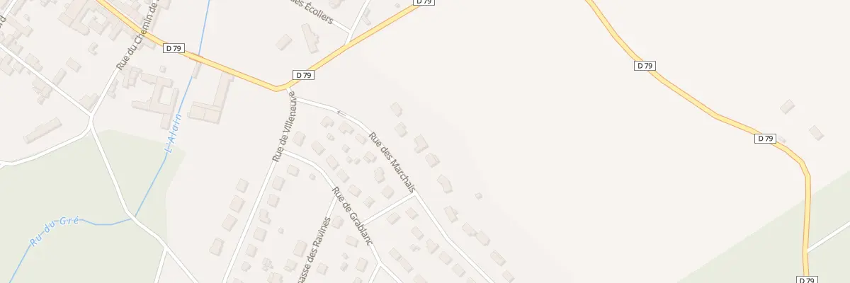 Plan du 5 Rue des Marchais à Courgenay