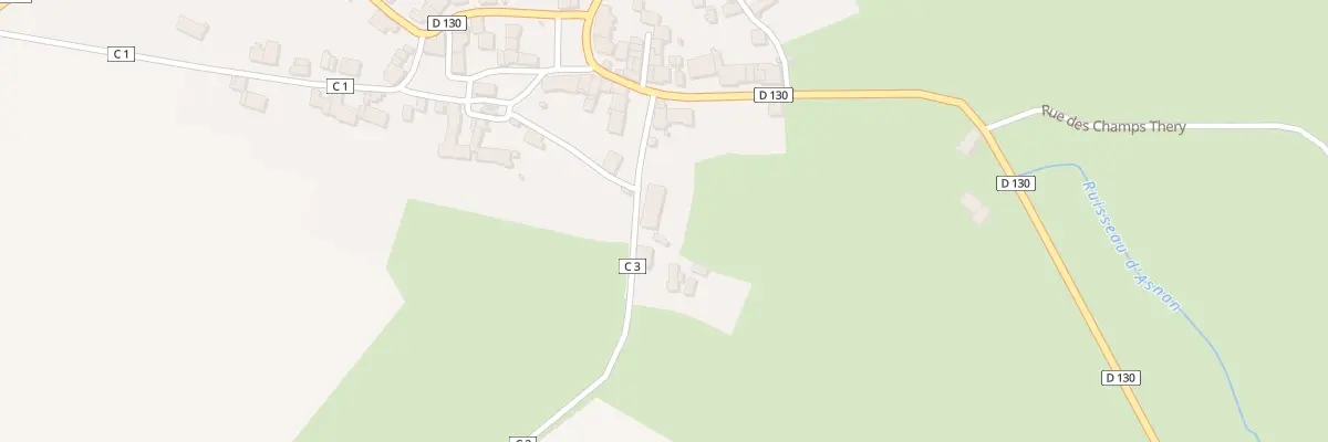 Plan du 9 Rue Chateaurenaud à Asnan