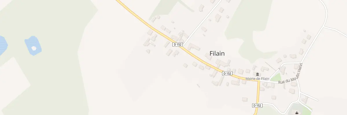 Plan du 25 Rue Sainte Berthe à Pargny-et-Filain