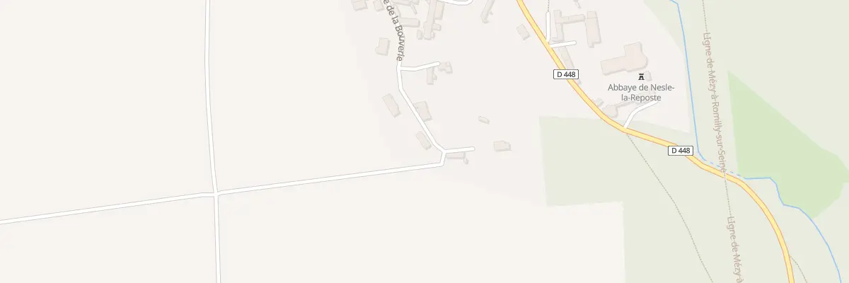 Plan du 5 Rue de la Bouverie à Nesle-la-Reposte