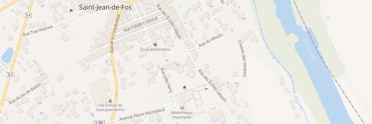Plan du 26 Rue des Ecoles Laïques à Saint-Jean-de-Fos