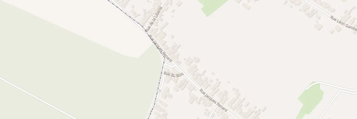 Plan du 134 Rue Jacques Renard à Fresnes-sur-Escaut