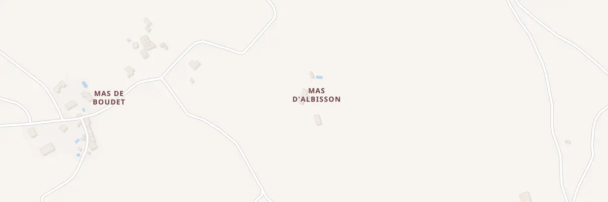 Plan du 6074F Mas d’Albisson à Saint-Pargoire