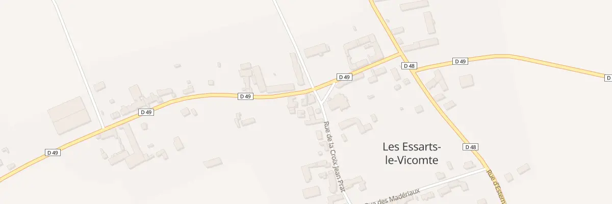 Plan du 9 Rue de Bouchy aux Essarts-le-Vicomte