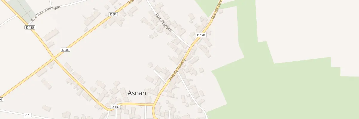 Plan du 13 Rue de Tannay à Asnan