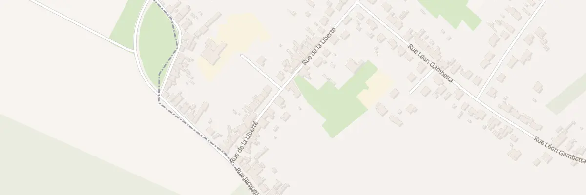 Plan du 38 Rue de la Liberté à Fresnes-sur-Escaut