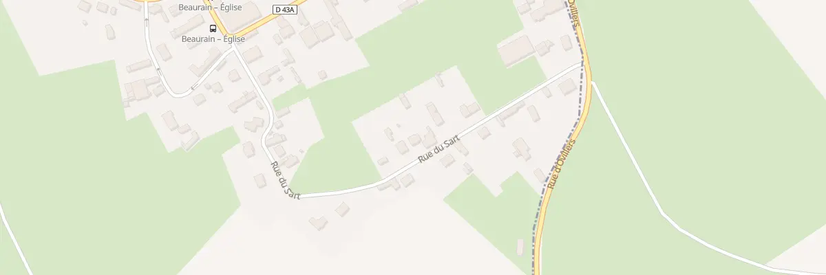 Plan du 19 Rue du Sart à Beaurain