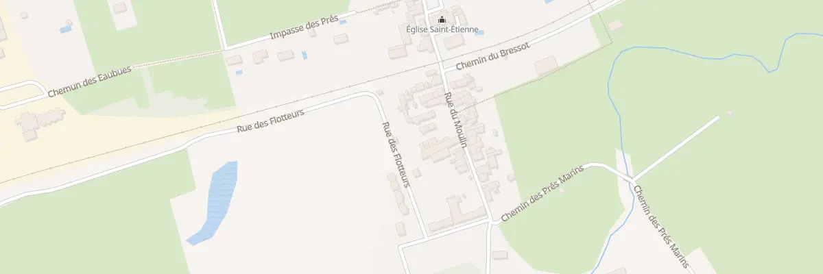 Plan du 32 Rue du Moulin à Crain