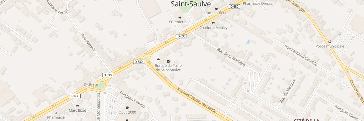Plan du 159T Rue Jean Jaurès à Saint-Saulve
