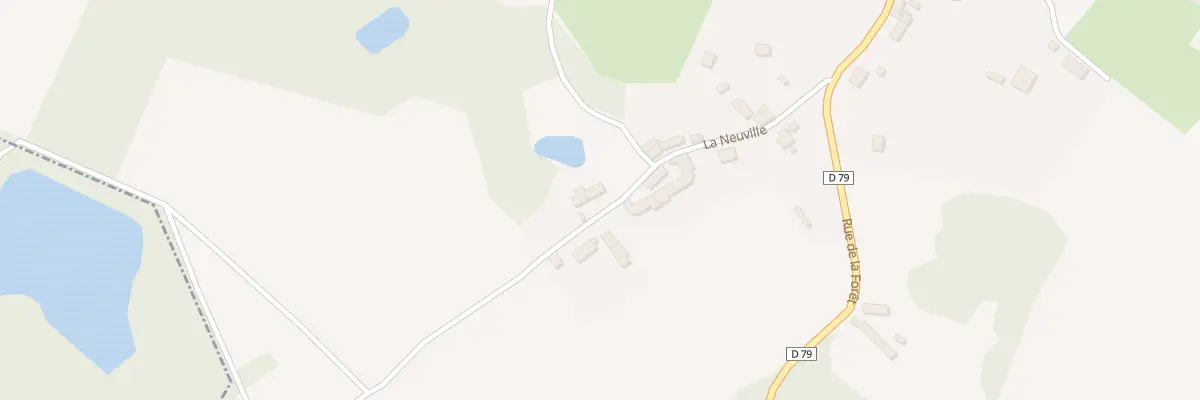 Plan du 208 La Neuville à Mareuil-en-Dôle