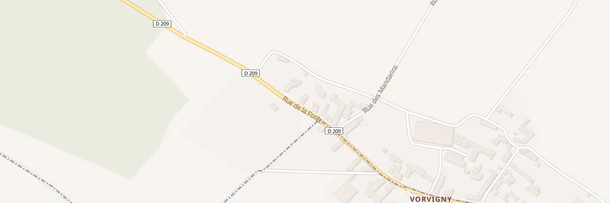 Plan du 43 Rue de la Foret à Esnon