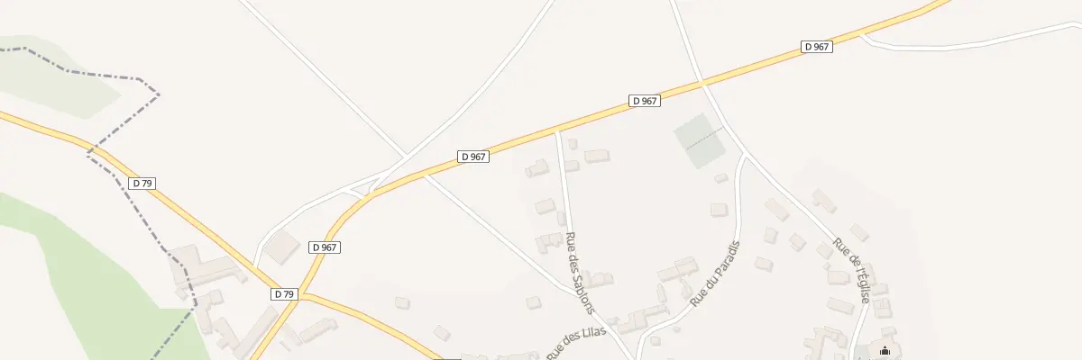 Plan du 203 Rue des Sablons à Mareuil-en-Dôle