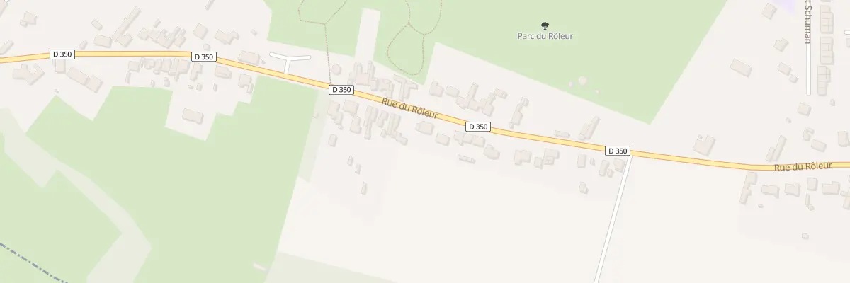 Plan du 926 Rue du Rôleur à Saint-Saulve