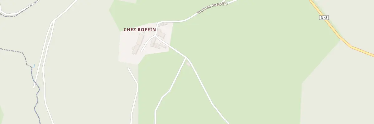 Plan du 5112 Chez Roffin à Lachaux
