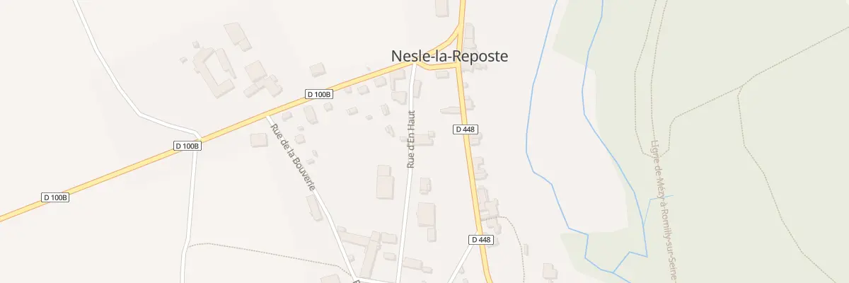 Plan du 4 Rue d’En Haut à Nesle-la-Reposte
