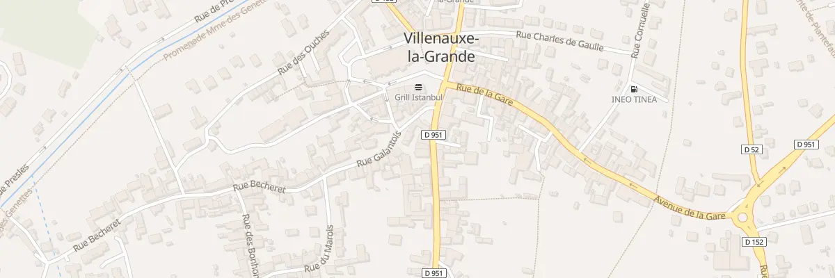 Plan du 13 Rue du Chateau à Villenauxe-la-Grande