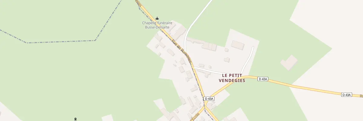 Plan du 5 Rue de Romeries à Beaurain