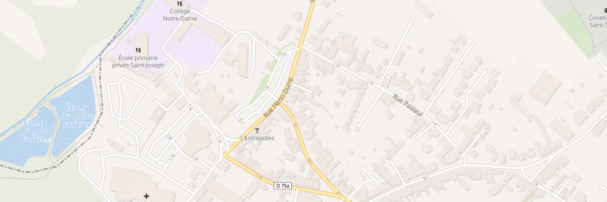 Plan du 36 Rue Henri Durre à Saint-Saulve