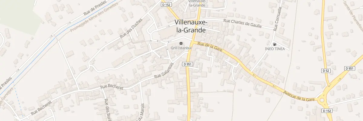 Plan du 11 Rue du Chateau à Villenauxe-la-Grande