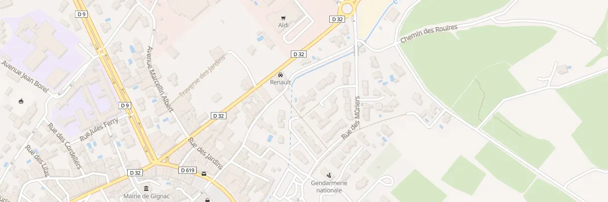 Plan du 35 Lot l’Enclos à Gignac