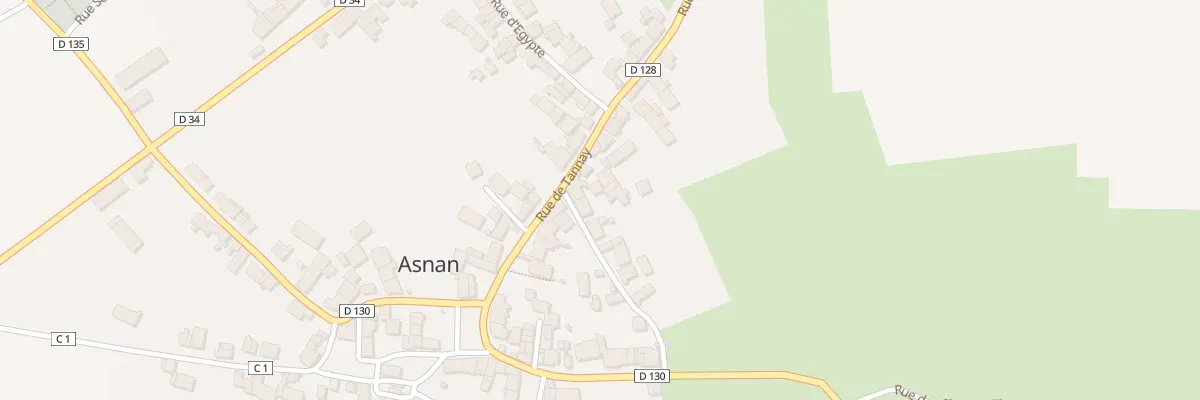 Plan du 3 Rue du Coq à Asnan