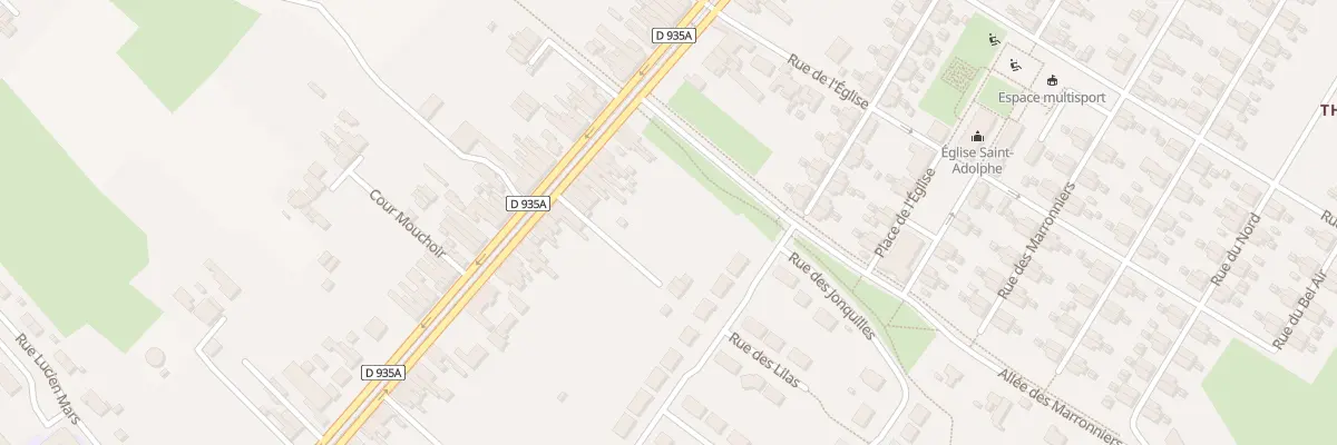 Plan du 747 Rue Jean Jaurès à Bruay-sur-l’Escaut
