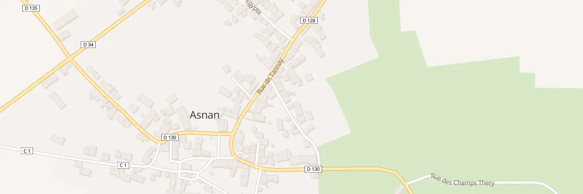 Plan du 7 Rue du Coq à Asnan