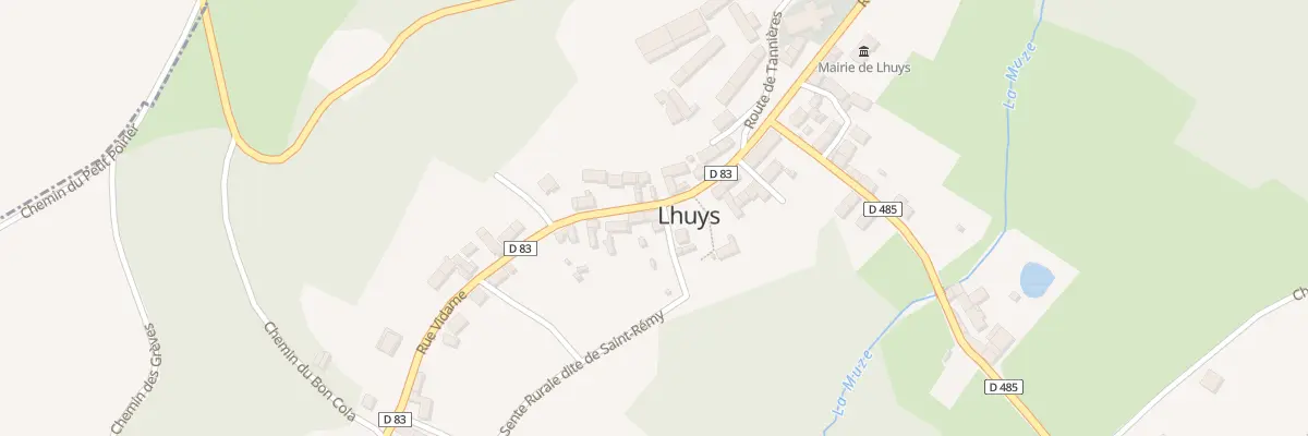 Plan du 23 Rue Vidame à Lhuys