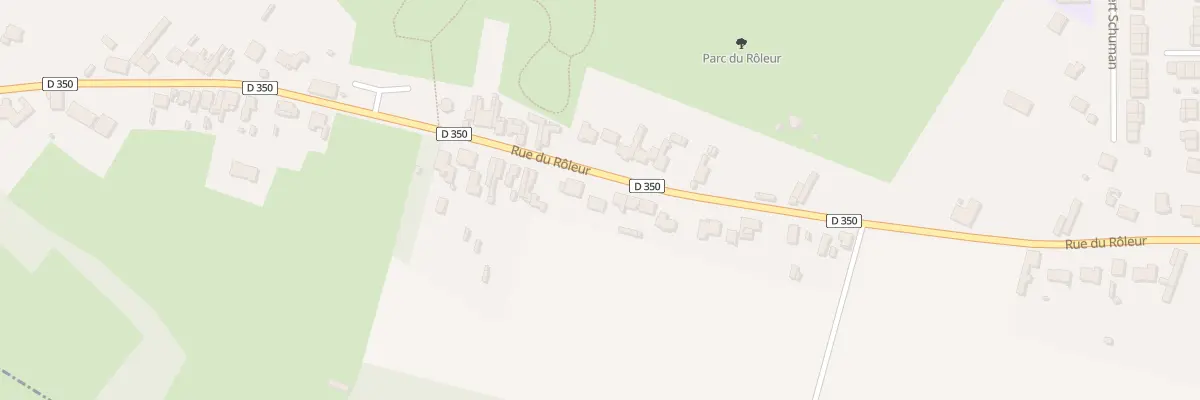 Plan du 942 Rue du Rôleur à Saint-Saulve