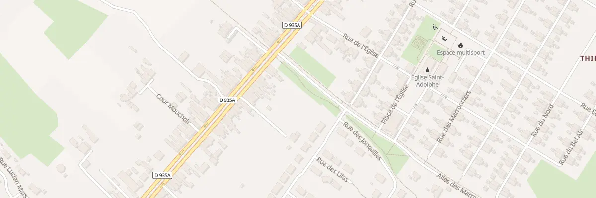 Plan du 755 Rue Jean Jaurès à Bruay-sur-l’Escaut