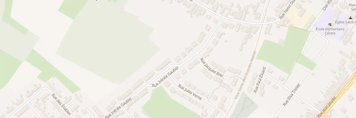 Plan du 36 Rue Irenee Gautier à Escautpont